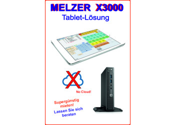Melzer X3000 Tablet-Lösung